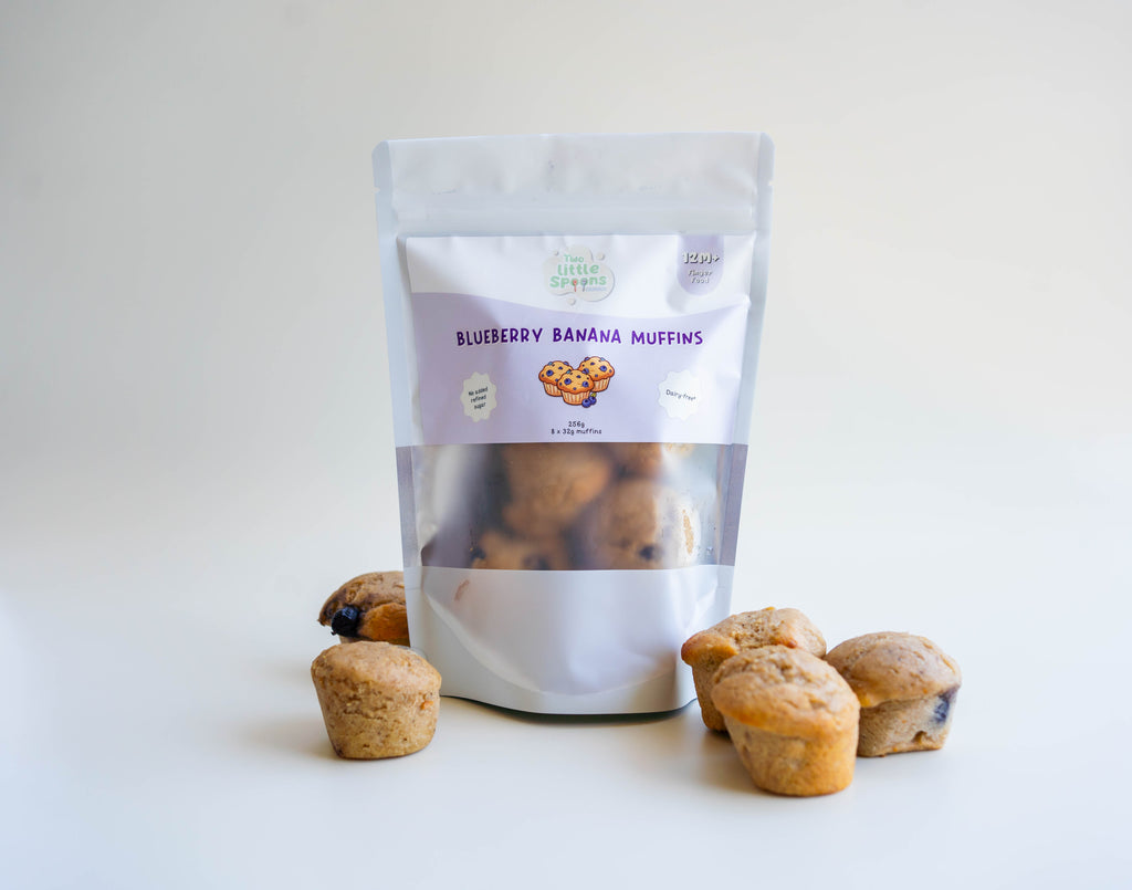 Blueberry Banana Muffins