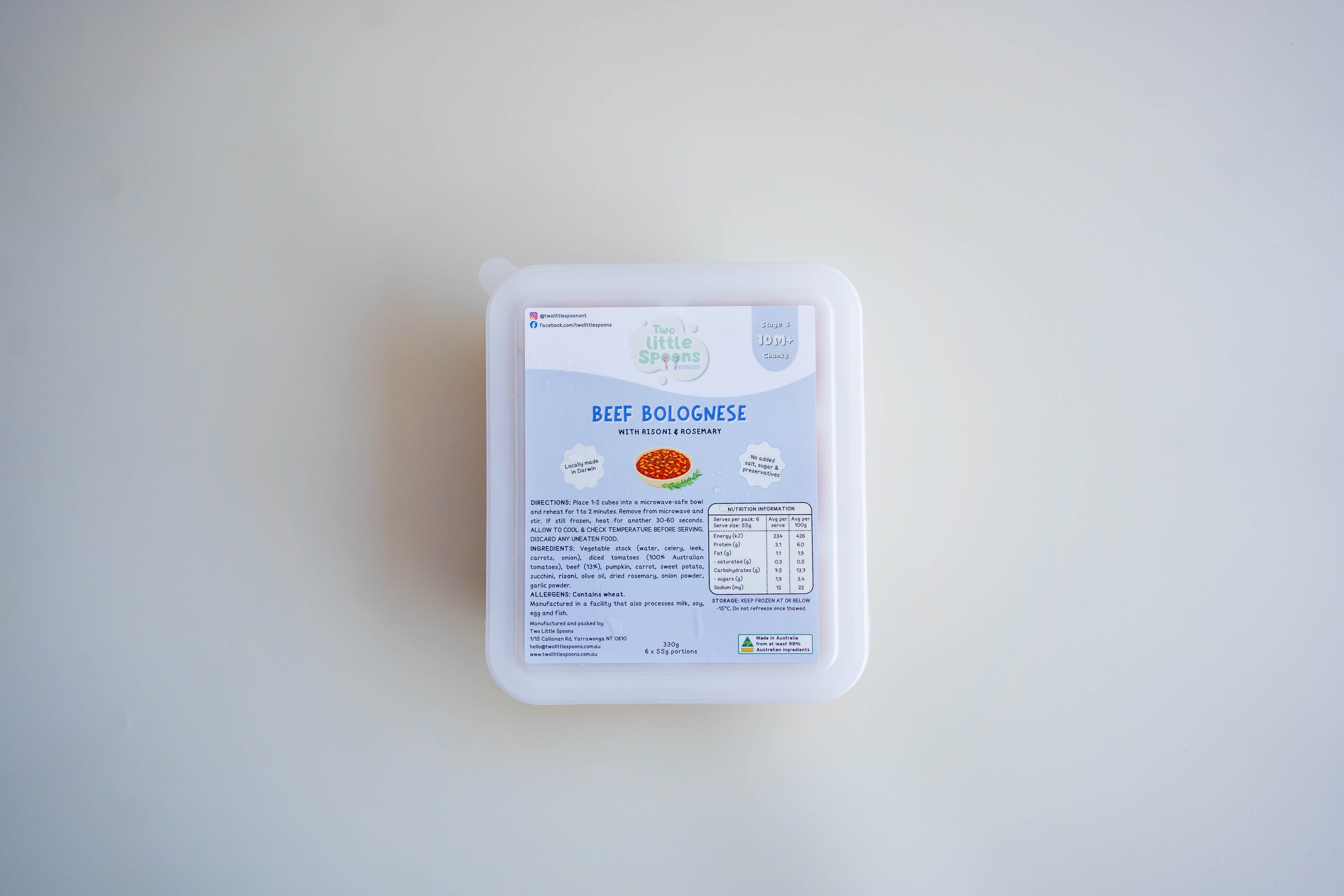 Beef Bolognese with Risoni